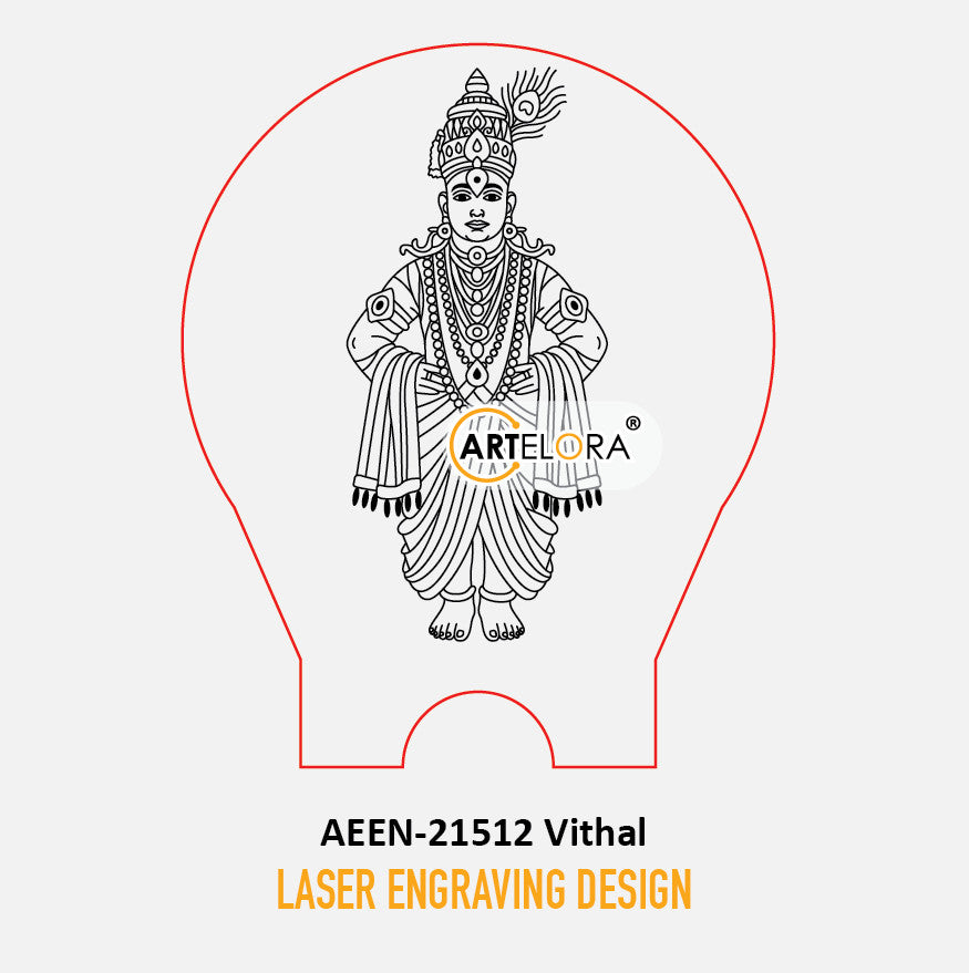 Laser Engraving Design Vithal