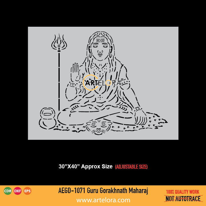 Guru Gorakhnath Maharaj Grill Design