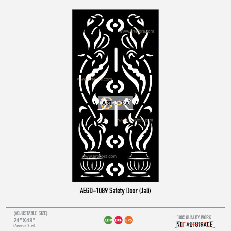 Grill Design Safety Door (Jali)