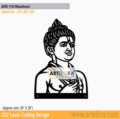 2D Modern Art Nilkanthvarni