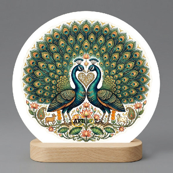 Canvas Peacock
