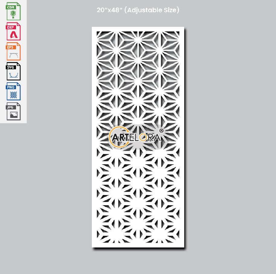 Grill Design star pattern