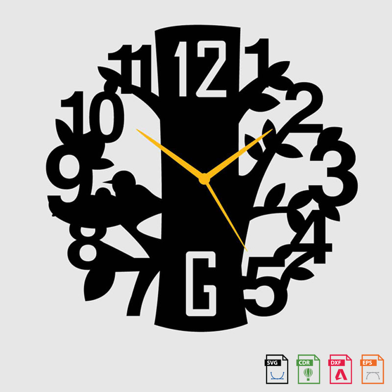 Wall Clock Tree