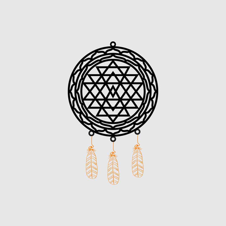 2D Modern Art Car Hanging Mantra Laser cutting
