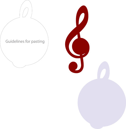 Wall Clock Metal Powder Coated