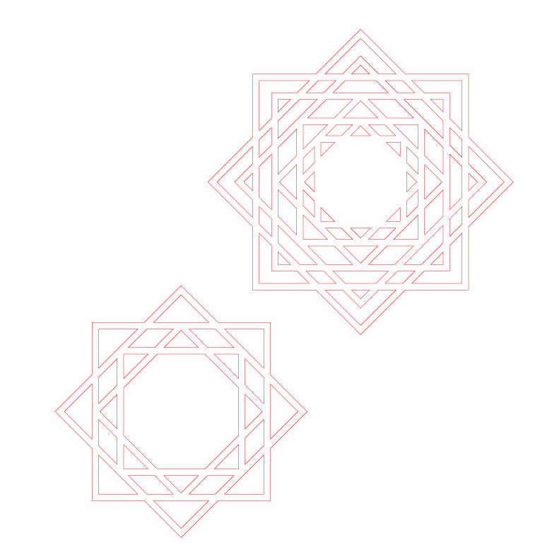 Wall Clock Metal Powder Coated (Acrylic & MDF cutting)