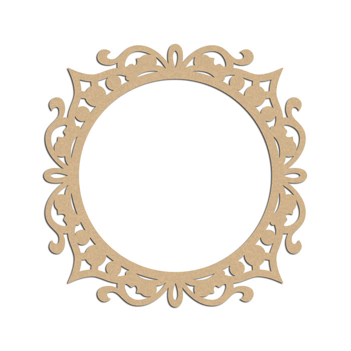 Collage Photo Frame Round