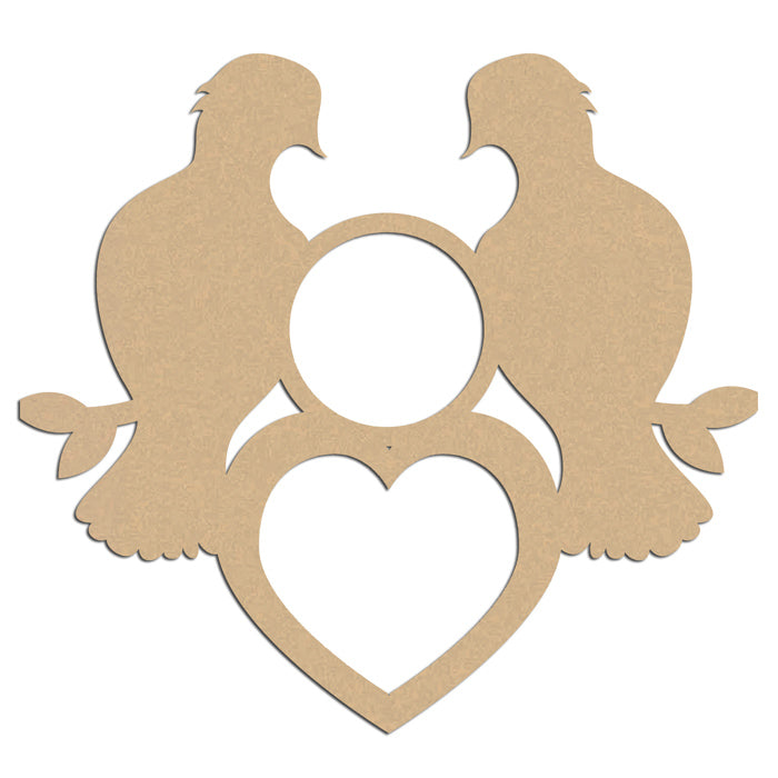 Collage Photo Frame love bird