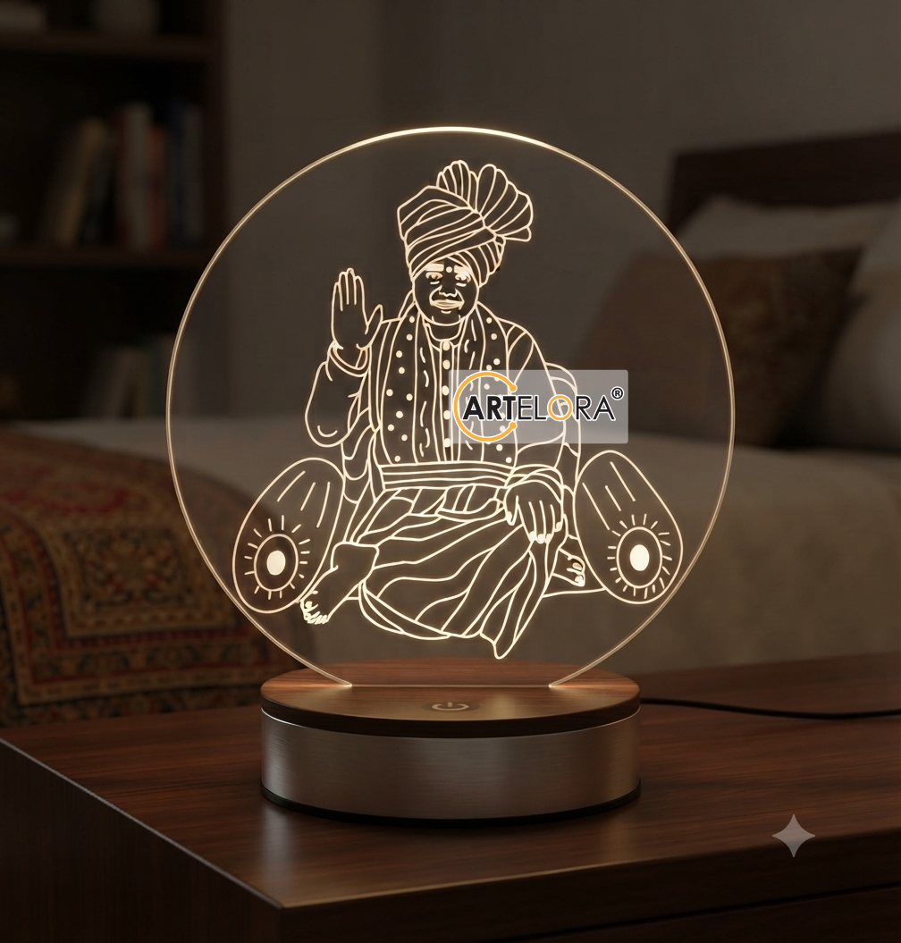 Shri Narayan Maharaj (Anna) Laser Engraving