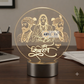Chatrapati shivaji & Mata Jijabai Laser Engraving