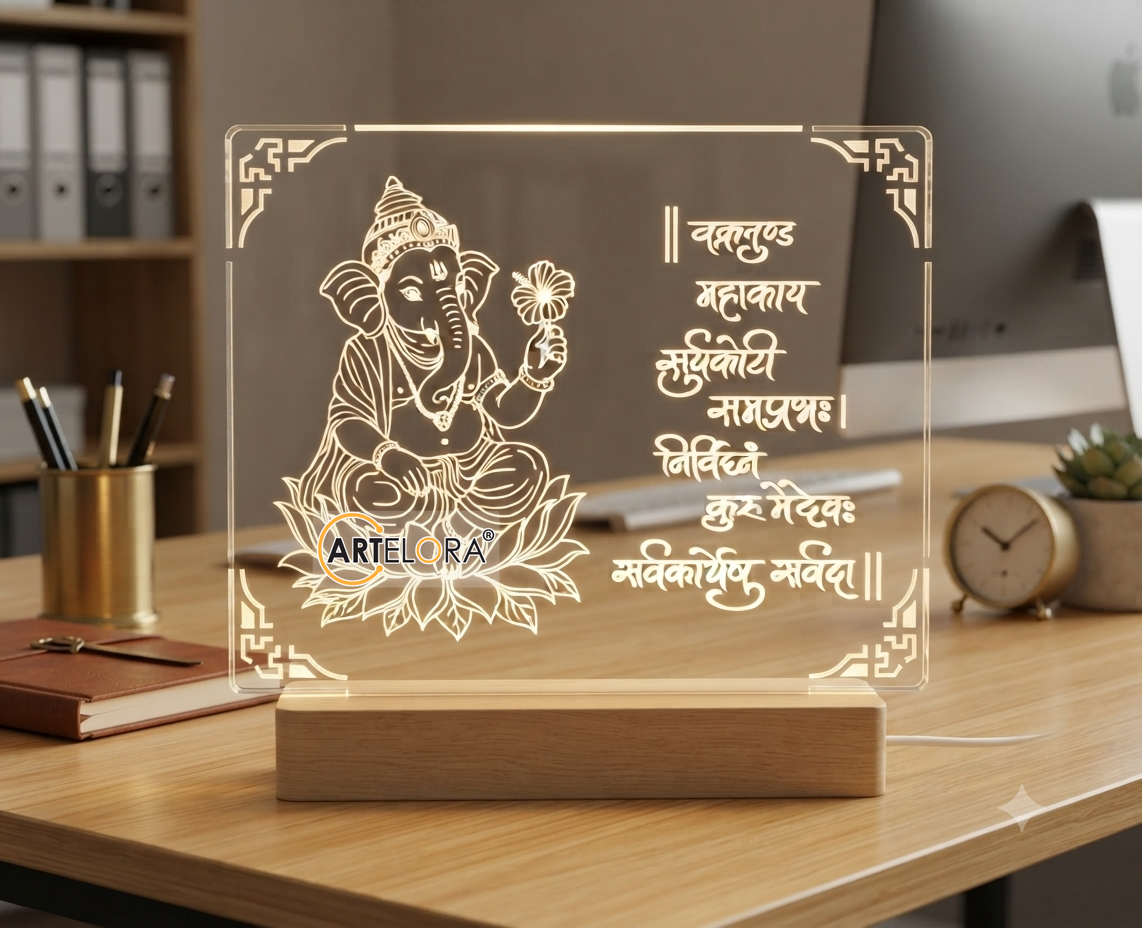Shri Ganesh Ji Laser Engraving Design