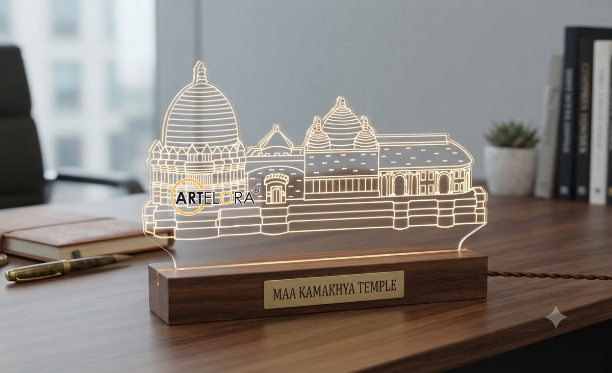 Laser Engraving Design Maa Kamakhya Temple