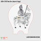 Laser Engraving Design Ram Dev (Jaharvir) Gogaji