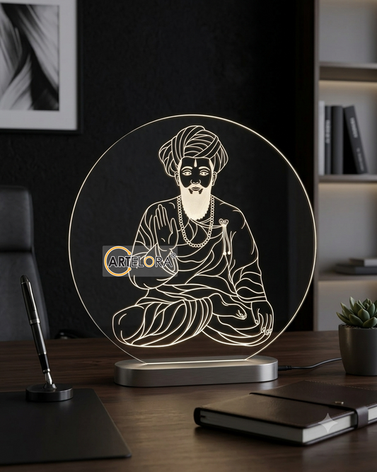 Laser Engraving Guru Sant Sevalal Maharaj