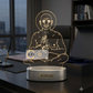 Laser Engraving Acharya Vishuddh Sagar Maharaj (Acharya Shri 108)