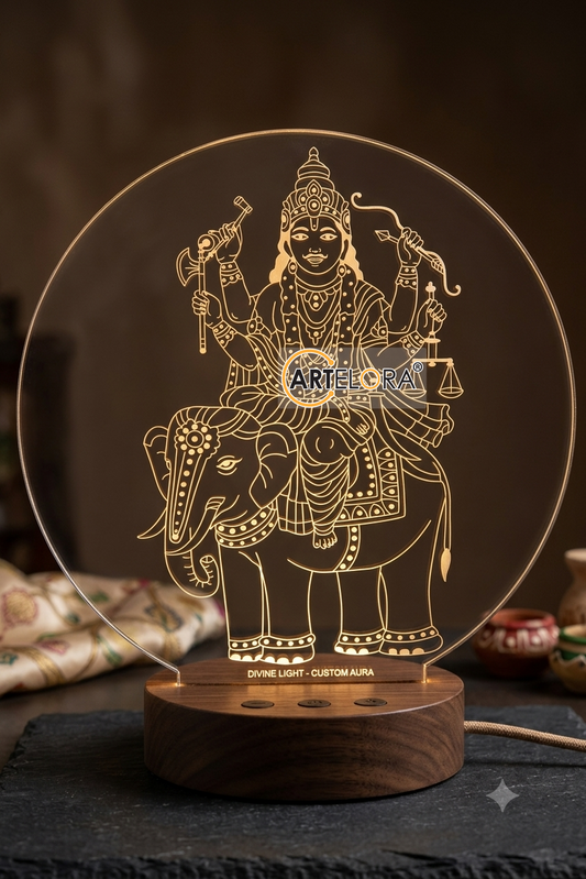 Laser Engraving Shri Vishwakarma Maharaja