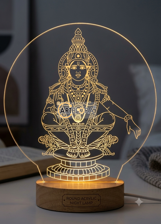 Laser Engraving Shri Ayyappa Swamy