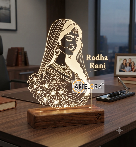 AEEN-21368 Radha Rani (Krishna) Laser Engraving Design