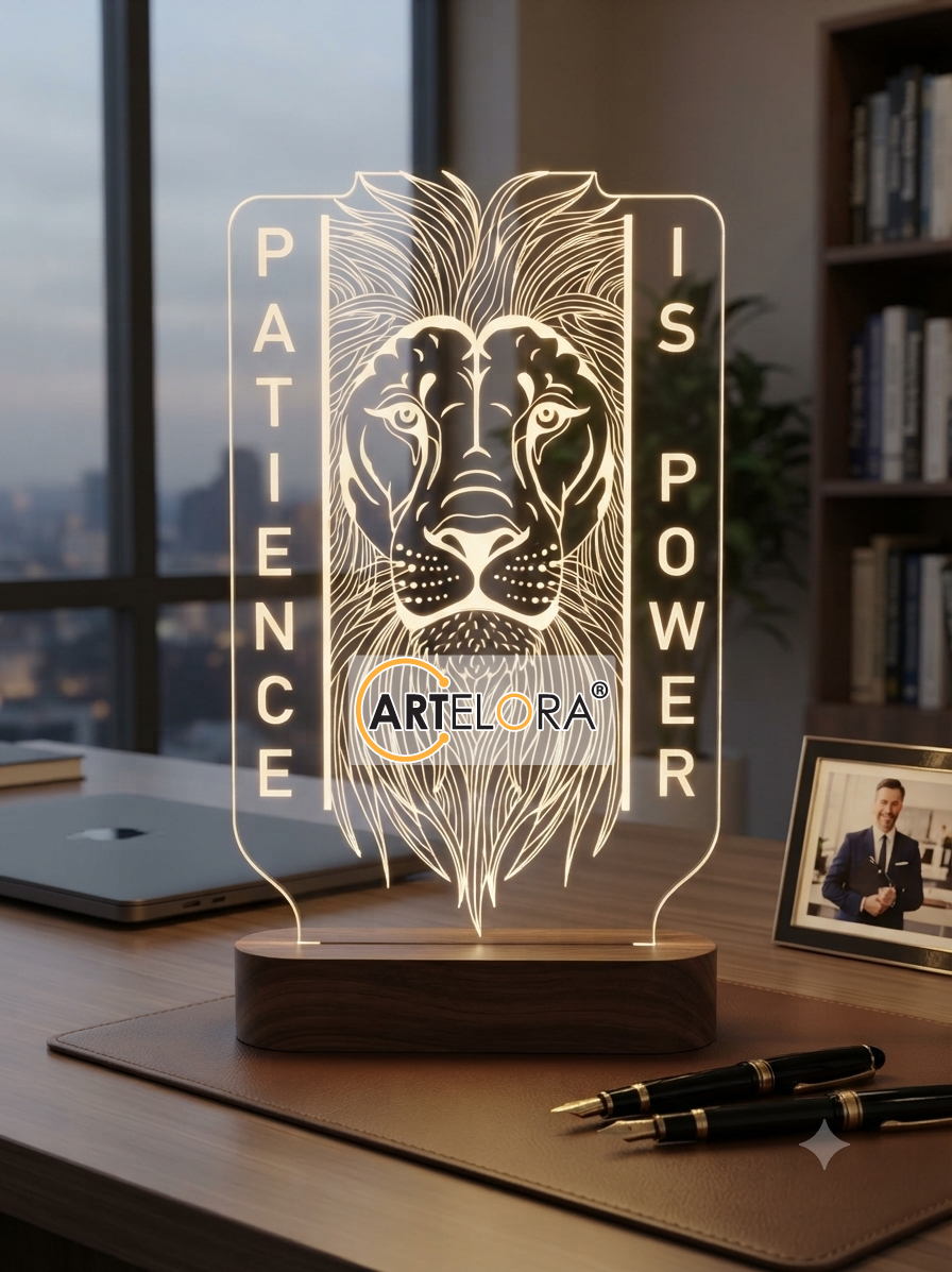 Lion Laser Engraving Design