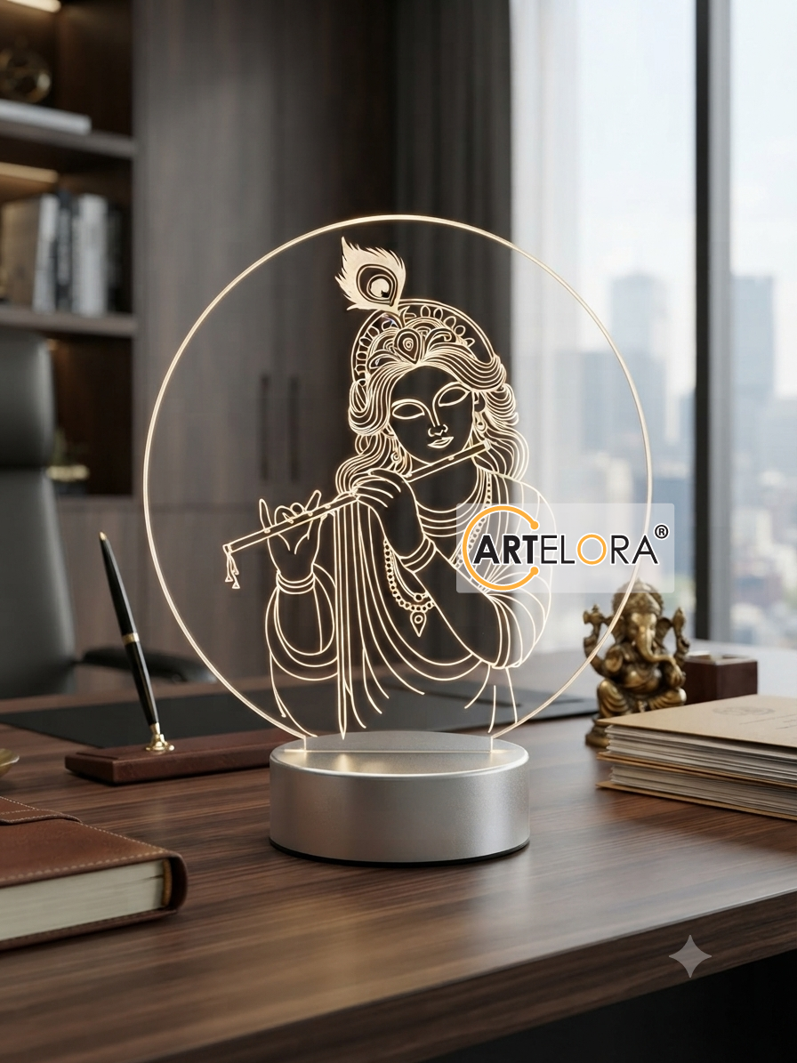 Shri Krishn Laser Engraving Design