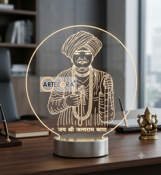Laser Engraving Design Jay Jalaram Bapa
