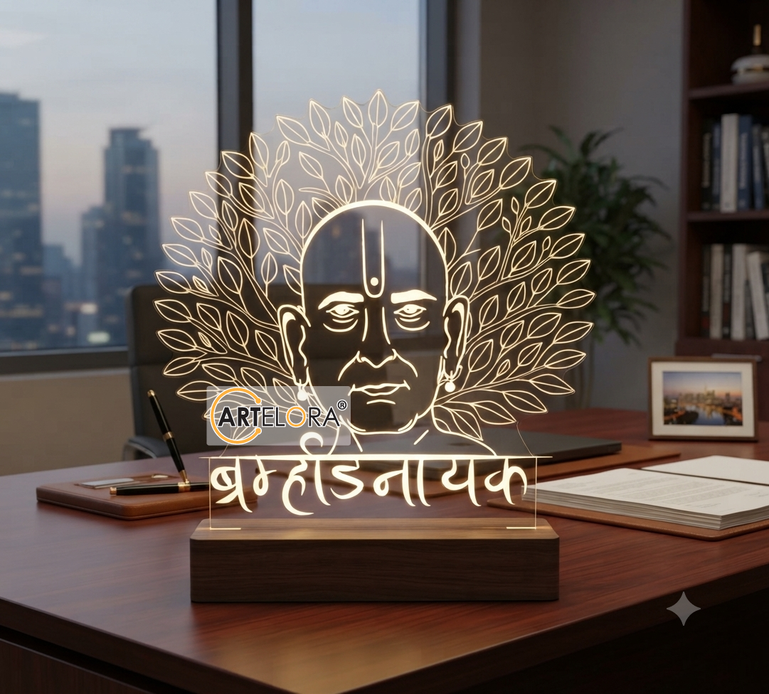 Laser Engraving Design Bhrahamnayak (Swami Samarth)