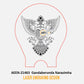 Laser Engraving Design Gandaberunda Narasimha