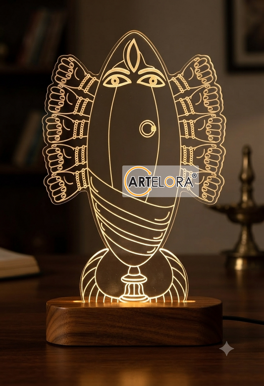 Laser Engraving Design Linga Bhairavi Devi
