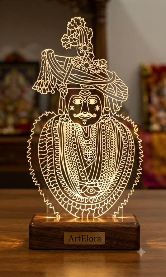 Laser Engraving Design Shri Jyotiba Devsthan