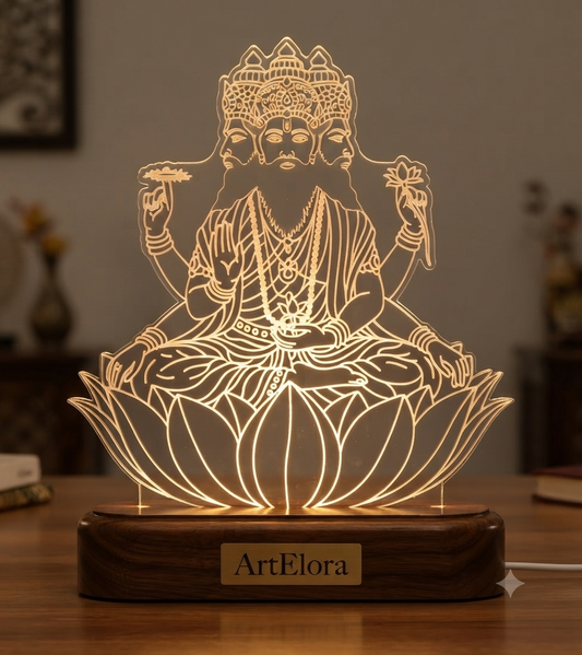 Laser Engraving Design Brahma
