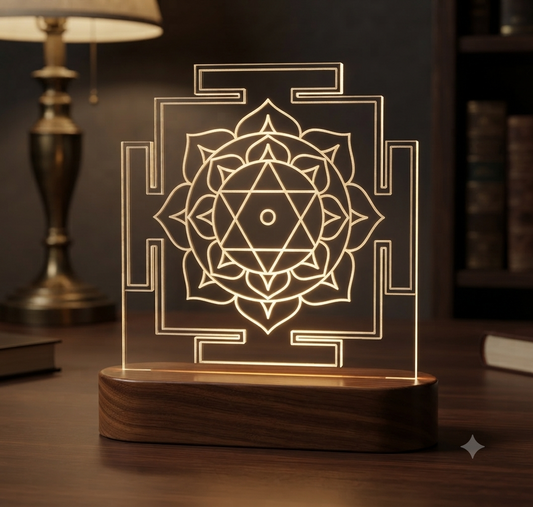 Laser Engraving Design Bhuvaneshwari Yantra