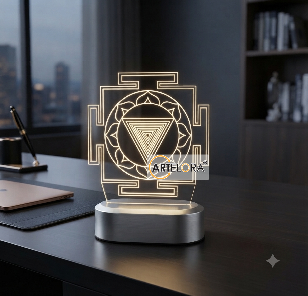 Laser Engraving Design Tripura Bhairavi Yantra
