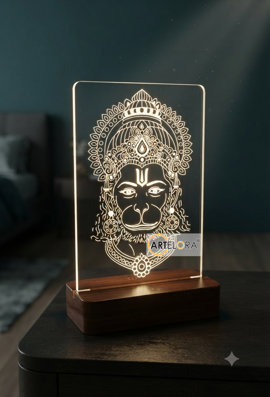 Laser Engraving Design Shri Hanuman