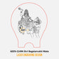 Laser Engraving Design Shri Bagalamukhi Mata