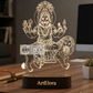 Laser Engraving Design Shri Pratyangira Devi