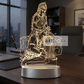 Laser Engraving Design Shiva Parvati