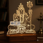 Laser Engraving Pumdikot Shiva Statue