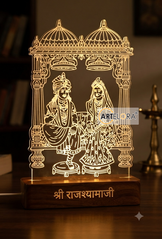 Laser Engraving Shri Raj shyama Ji Maharaj (Pranami Dharma)