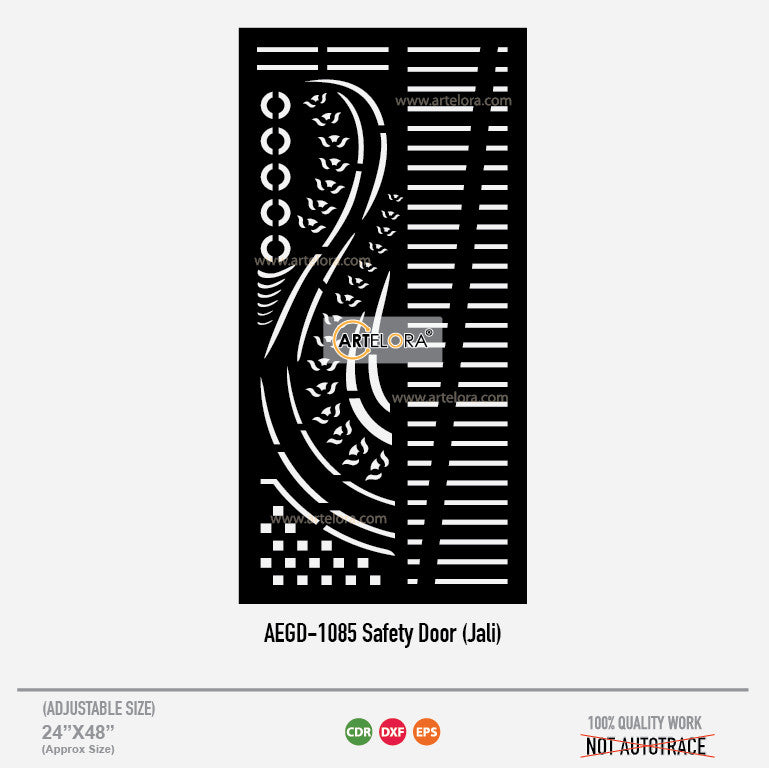 Grill Design Safety Door (Jali)