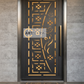 Grill Design Safety Door (Jali)-Flower