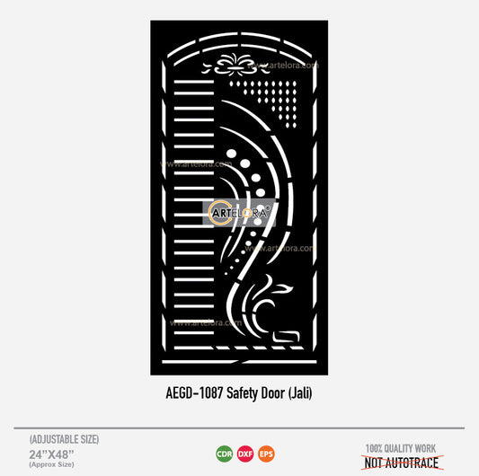 Grill Design Safety Door (Jali)