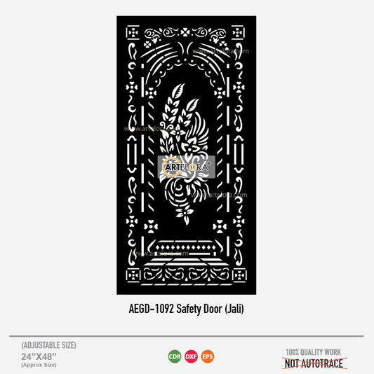 Grill Design Safety Door (Jali)