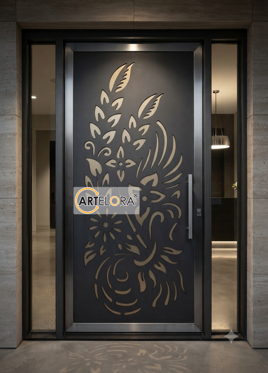 Grill Design Safety Door (Jali) Flower