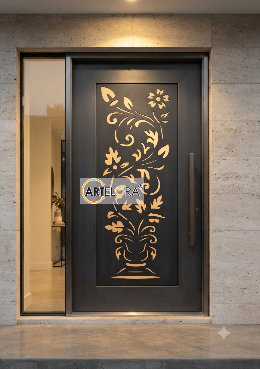 Grill Design Safety Door (Jali) Flower
