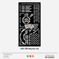 Grill Design Safety Door (Jali) OM