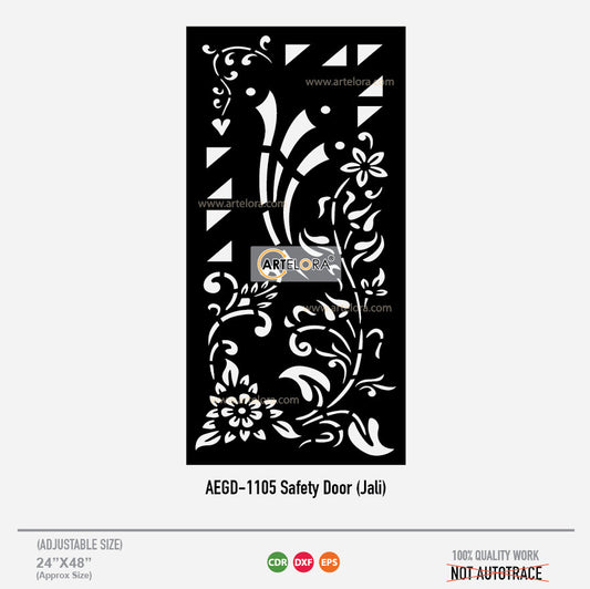 Grill Design Safety Door (Jali)