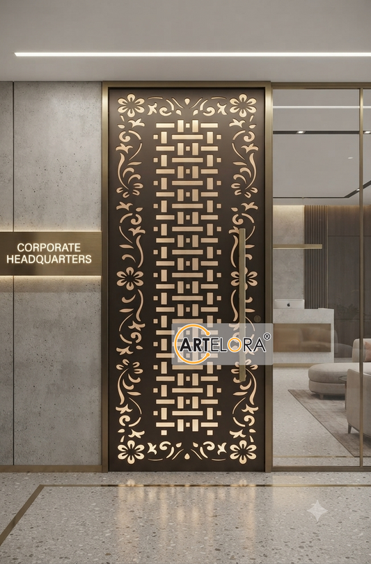 Grill Design Safety Door (Jali)