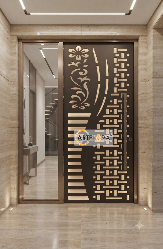 Grill Design Flower Safety Door (Jali)