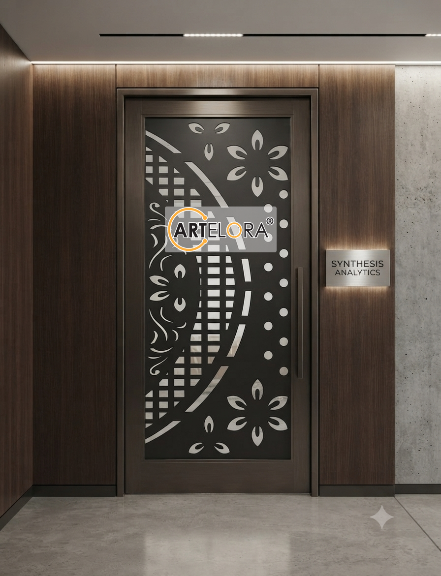 Grill Design Safety Door (Jali) Flower