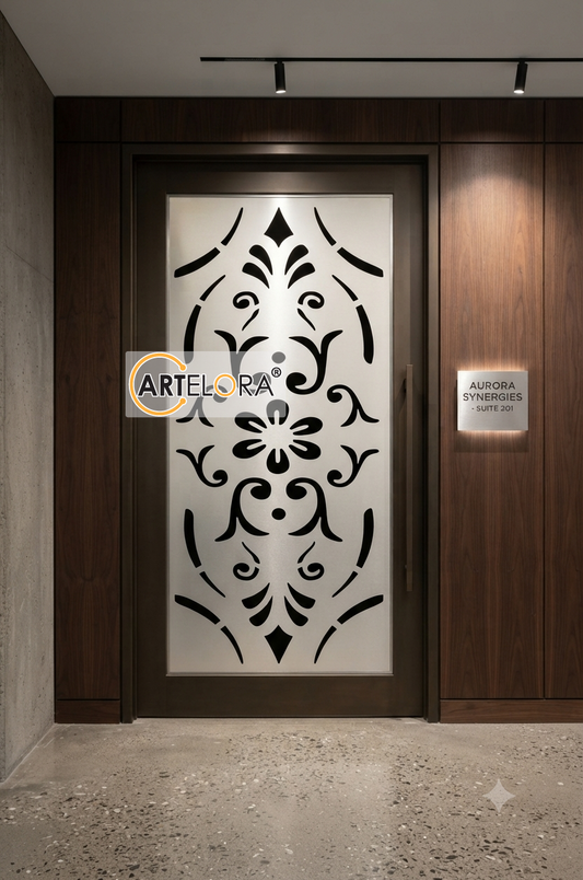 Grill Design Safety Door (Jali) Flower